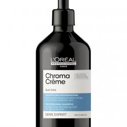 L'Oréal Professionnel - Champú Neutralizante Chroma Crème Con Pigmentos Azules 500 Ml L'Oreal Professionnel