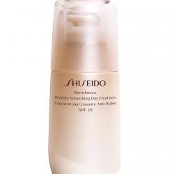 Shiseido - Emulsión Antiarrugas Benefiance Wrinkle Smoothing Day Emulsion SPF20 75 Ml