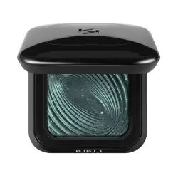 Sombra De Ojos Con Cobertura De Color Instantánea New Water Eyeshadow Kiko Milano 18 Dark Slate Green
