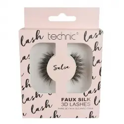 Technic Cosmetics - Pestañas postizas Faux Silk Lashes - Salsa