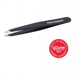 TWEEZERMAN - Pinza de depilar Slant Negro Tweezerman.
