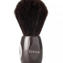 VIE-LONG - Brocha De Afeitar Bristol Gris Caballo Negro 24 Mm Vielong