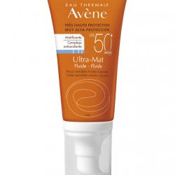 Avène - Crema Solar Facial Solar Ultra Mat SPF50+, 50 Ml