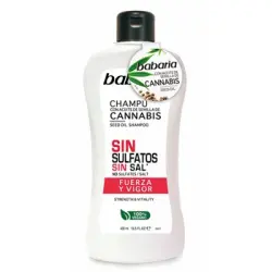 Babaria Champú Cannabis Fuerza y Vigor 400 ml