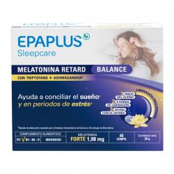 Epaplus - 60 Comprimidos Para Conciliar El Sueño Melatonina Retard Balance