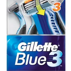 Gillette Maquinilla Blue III Basculante 4 unidades