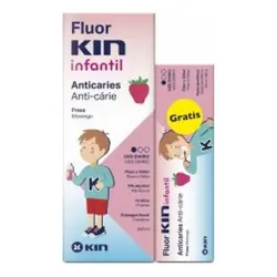 Mejor Dto!   Fluor Kin Infantil Duplo Und. Enjuague Bucal