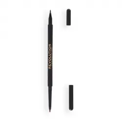 Revolution - Delineador de ojos Felt & Kohl Precision Dual Liner - Brown