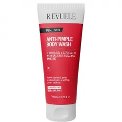 Revuele - *Pure Skin* - Gel de ducha exfoliante antiespinillas Anti-pimple body wash