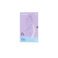 Satisfyer Curvy Trinity 2 aire violeta 1 u