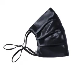 Slip - Pure Silk Face Cover Protectores Bucales y Mascarillas 1 pieces Negro unisex