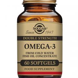 SOLGAR - 60 Cápsulas Blandas Omega-3 'Alta Concentración'