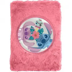 Stitch Libreta de Peluche  Disney