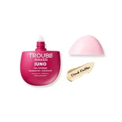 Trouble Maker - Base de maquillaje acabado mate Juno Full Coverage - Cloud Fluffer