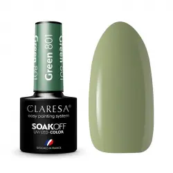 Claresa - Esmalte semipermanente Soak off - 801: Green