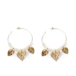 Coron 4CM pendientes #oro brillo 1 u