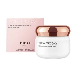 Crema Facial Hidratante Global Con Ácido Hialurónico Spf 15 48 H De Hidratación New Hydra Pro Day Kiko Milano