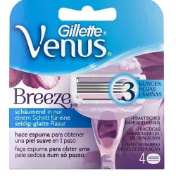 Gillete Venus Breeze Recambios 4 unidades