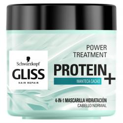 Gliss - Mascarilla De Proteínas 4 En 1 Con Manteca De Cacao