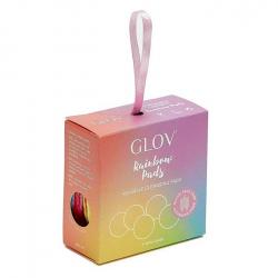 GLOV - Discos desmaquillantes reutilizables Rainbow