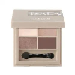 Isadora - The Eyeshadow Quartet Paletas y sets 3.5 g 04 - CAPPUCCINO