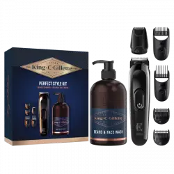 King C Perfect Style Kit Recortadora + Gel Limpiador 350 ml