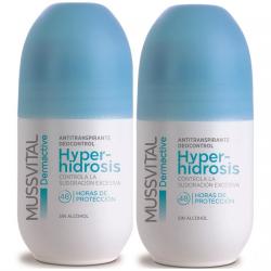 Mussvital - Pack Desdorante Dermactive Rollon Hyperhidr