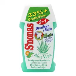 S'Nonas - Dentífrico Y Elixir Aloe Vera Pastas dentales 100 ml unisex