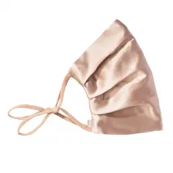 Slip - Pure Silk Face Cover Protectores Bucales y Mascarillas 1 pieces Nude unisex
