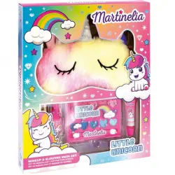¡16% DTO! Estuche de Maquillaje Infantil y Antifaz Little Unicorn