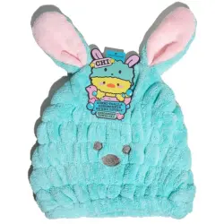 Gorro Toalla Absorbente Bunny