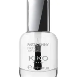 Base Y Top Coat Fast & Shiny Base And Top Coat Kiko Milano