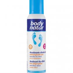 Body Natur - Desodorante Para Pies En Spray Efecto Seco