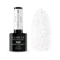 Claresa - Top Coat Semipermanente No Wipe - Candy Rainbow