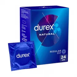 Durex - Preservativos Natural - 24 unidades