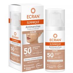 Ecran - Protector Solar Con Color SPF50 Sunnique Antimanchas