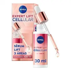 Nivea Cellular Expert Lift Sérum Bakuchiol 3 Areas 40 ml Sérum Antiedad y Antiarrugas Facial