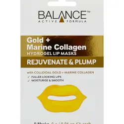 Parches de Labios Formula Gold+Marine Hydrogel 6 g Balance Active