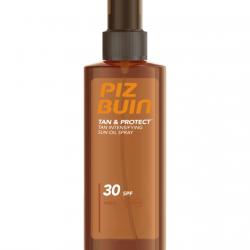 Piz Buin - Aceite Solar En Spray Tan & Protect Acelerador Del Bronceado SPF30
