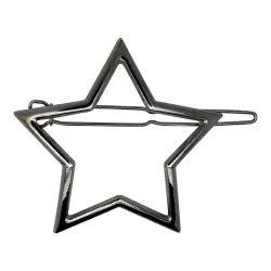Soho - Pasador De Pelo De Metal Con Forma De Estrella Pinzas y horquillas 1 pieces Plata unisex