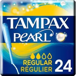 TAMPAX Pearl Regular 24 und Tampones con Aplicador
