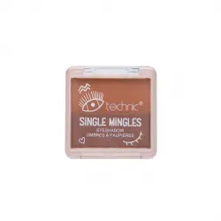 Technic Cosmetics - Mini paleta de sombras de ojos Single Mingles - Dating Game