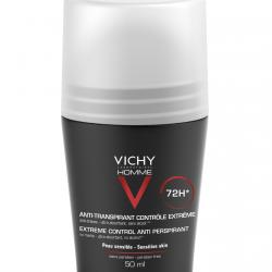 Vichy - Desodorante Bola Antitranspirante 72H 50 Ml Homme