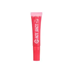 W7 Cosmetics - Brillo de labios Hot Shot Juicy Plumping - Rosy Heat