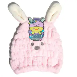 Gorro Toalla Absorbente Bunny