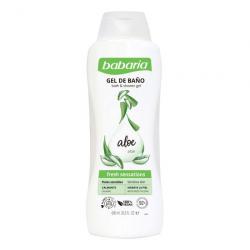 Babaria Fresh Sensations Aloe Vera 600 ml Gel de Baño