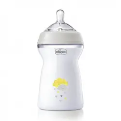 Chicco Biberón Naturalfeeling Neutro Flujo Rápido 6M+, 330 ml