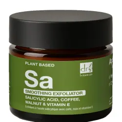 Exfoliante suave con ácido salicílico, café, nuez y vitamina E Dr Botanicals 60 ml 700