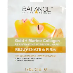 Mascarilla Facial Formula Gold+Marine Collagen Hydrogel 60 g Balance Active