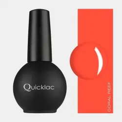 Mia Make Up - Quicklac Semipermanente Lacas de uñas 15 ml CORAL REEF